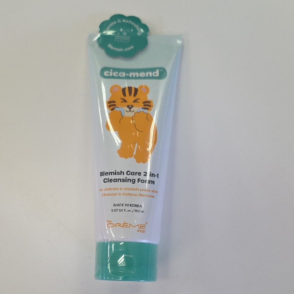 cica-mend Blemish Care 2-in-1 Cleansing Foam – Mint